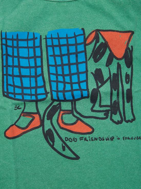 26SS [키즈] 보보쇼즈 티셔츠 B126AC006 GREEN VERDE - BOBO CHOSES