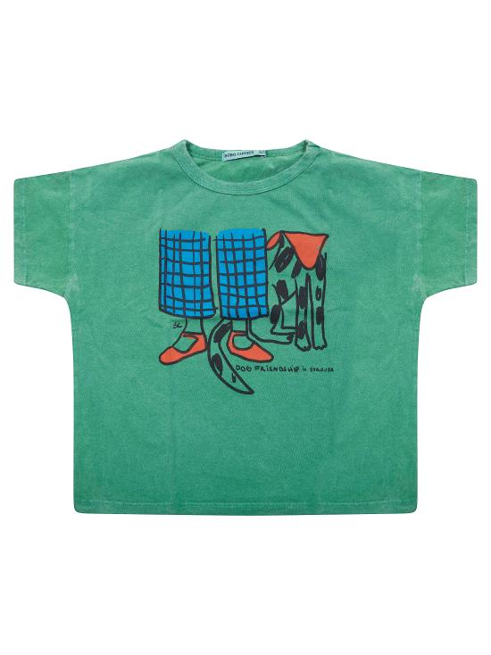 26SS [키즈] 보보쇼즈 티셔츠 B126AC006 GREEN VERDE