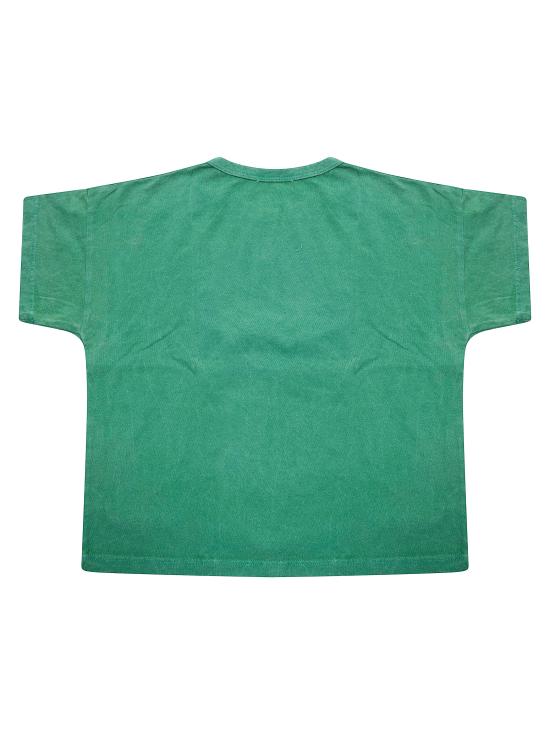 26SS [키즈] 보보쇼즈 티셔츠 B126AC006 GREEN VERDE - BOBO CHOSES