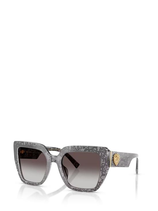 26FW 돌체앤가바나 선글라스 DG4538 34718G PRINT BLACK LACE - DOLCE & GABBANA