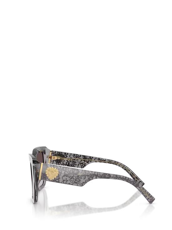 26FW 돌체앤가바나 선글라스 DG4538 34718G PRINT BLACK LACE - DOLCE & GABBANA