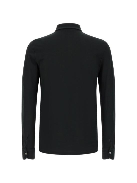 26SS 자노네 폴로 티셔츠 815132 ZG380Z0015 Black - ZANONE