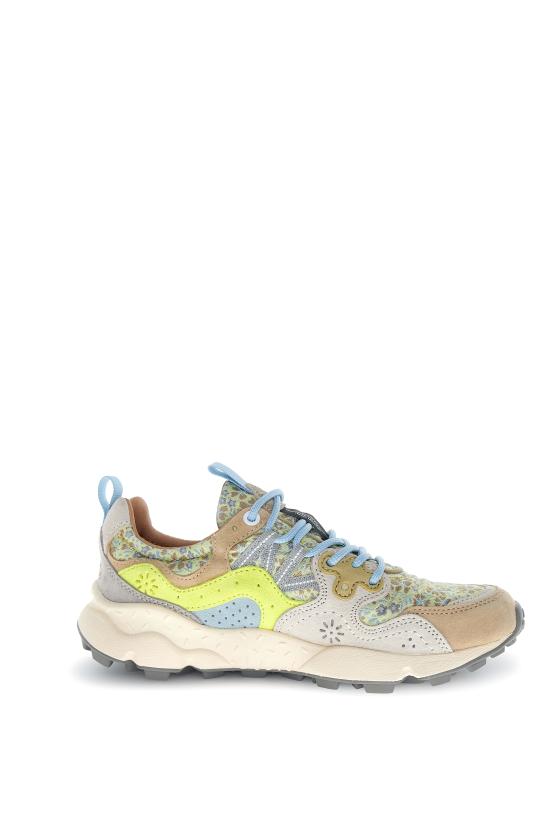 26SS 플라워 마운틴 스니커즈 2017817 67 2E01 LEO CREAM WHITE YELLOW FLUO