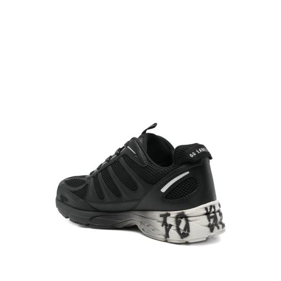 26SS 44레이블 스니커즈 B0030600 FA690 P734 BLACK - 44 LABEL