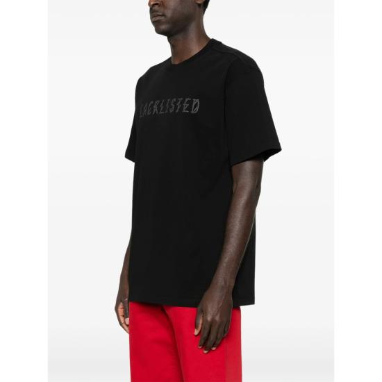 26SS 44레이블 반팔 티셔츠 B0030556 FA706 P761 BLACK - 44 LABEL