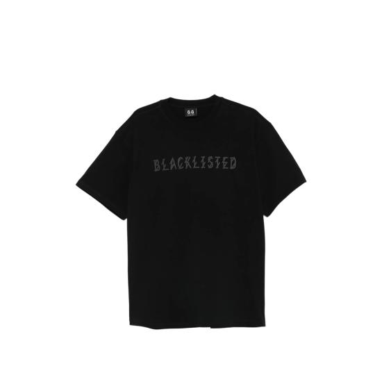 26SS 44레이블 반팔 티셔츠 B0030556 FA706 P761 BLACK