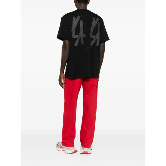 26SS 44레이블 반팔 티셔츠 B0030556 FA706 P761 BLACK - 44 LABEL