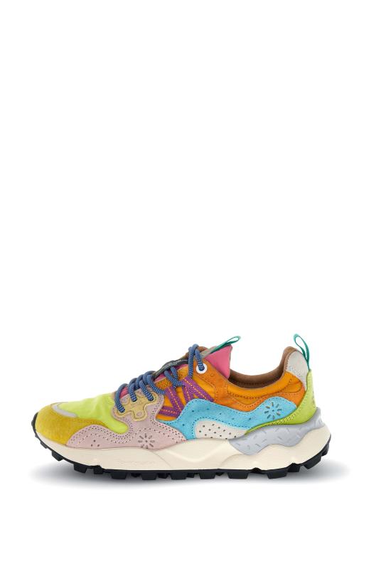 26SS 플라워 마운틴 스니커즈 2017817 01 1G83 YELLOW LIGHT LIME PINK - FLOWER MOUNTAIN