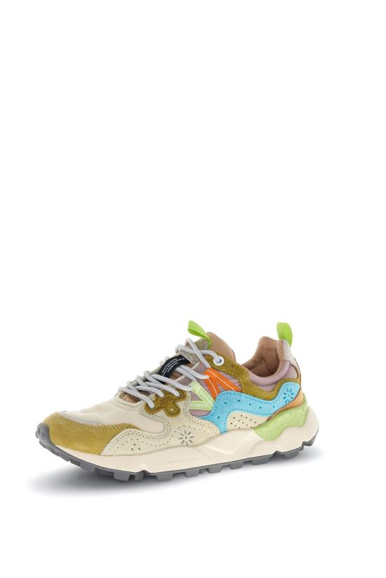 26SS 플라워 마운틴 스니커즈 2017817 01 1E94 CREAM MILK LIGHT BLUE - FLOWER MOUNTAIN