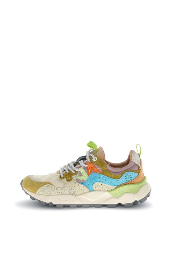 26SS 플라워 마운틴 스니커즈 2017817 01 1E94 CREAM MILK LIGHT BLUE - FLOWER MOUNTAIN