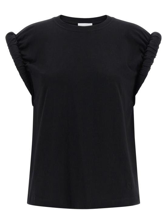 26SS 누드 민소매 티셔츠 1103E2644609 Black