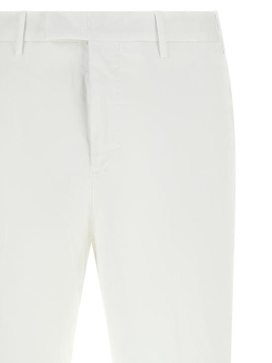 26SS 피티토리노 스트레이트 팬츠 CO0ATMAZ00CL1SR75Y010 White - PT TORINO
