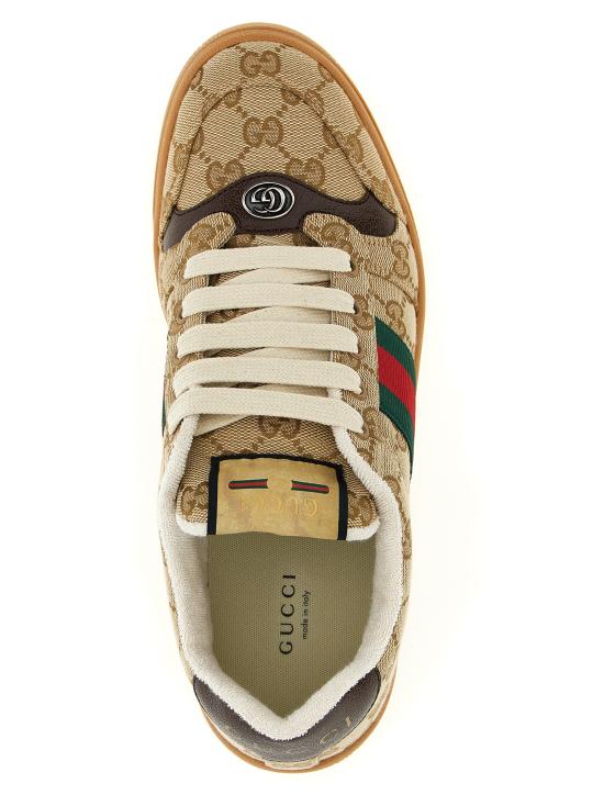 26SS 구찌 스크리너 스니커즈 865048FAFYV9649 Beige - GUCCI