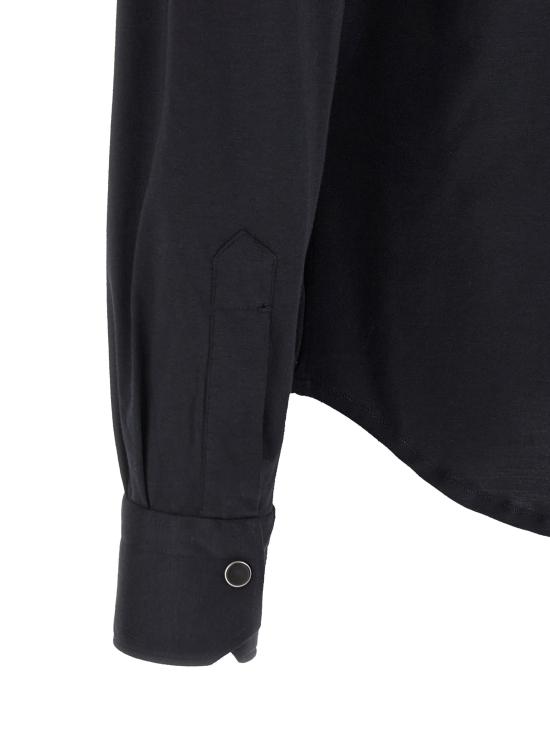 26SS 키톤 긴팔 셔츠 UMCBUBAK06R491100 Blue - KITON