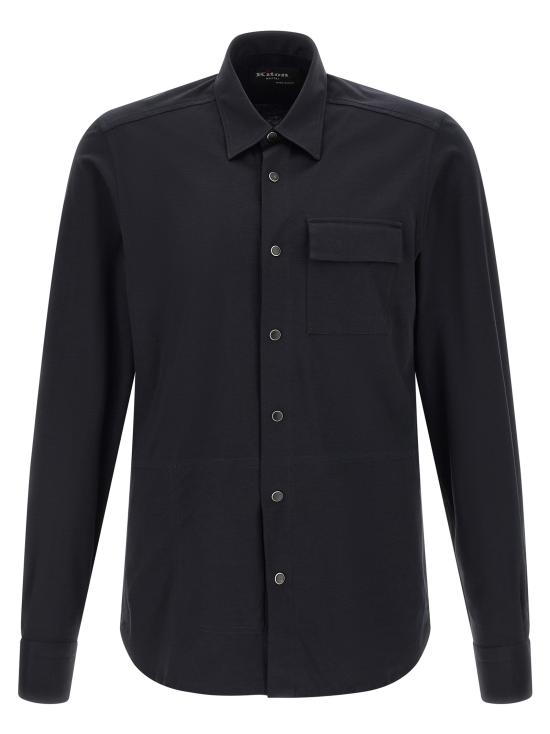 26SS 키톤 긴팔 셔츠 UMCBUBAK06R491100 Blue