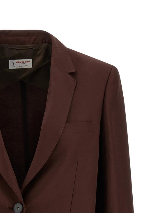 26SS 알베르토비아니 수트 세트 II833VI009160 Brown - ALBERTO BIANI