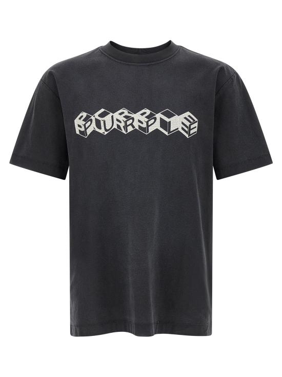 26SS 퍼플 브랜드 반팔 티셔츠 P104TBSP226BLACK Black