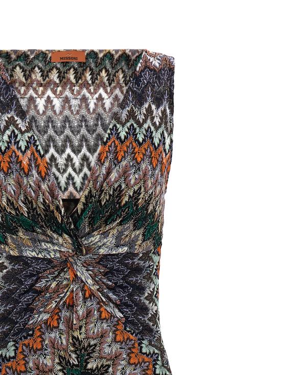 26SS 미소니 롱 원피스 DS26SG1SBR014ZS72OW Multicolor - MISSONI