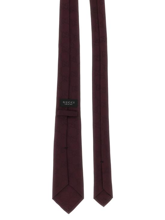 26SS 구찌 넥타이 8612994E6006100 Bordeaux - GUCCI