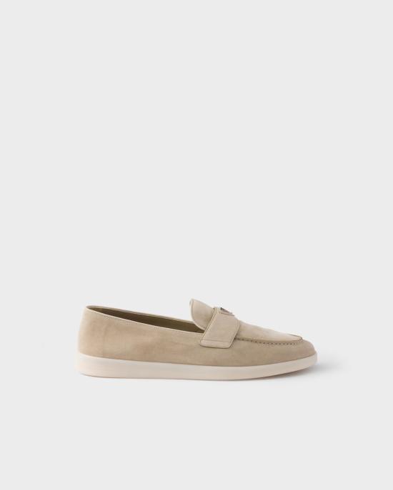 26SS 프라다 스웨이드 로퍼 2DG124103F0FHI F G001 Beige