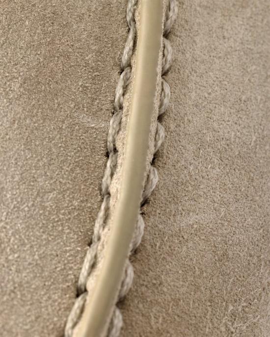 26SS 프라다 스웨이드 로퍼 2DG124103F0FHI F G001 Beige - PRADA