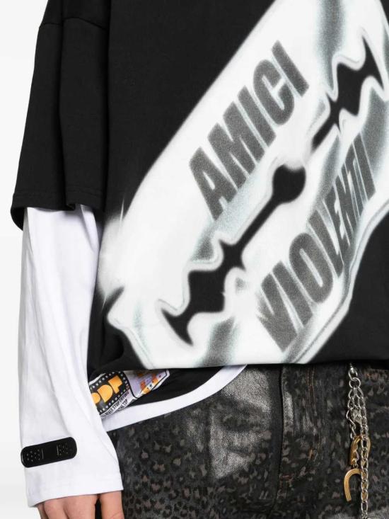 26SS 피디에프 반팔 티셔츠 DFM54039TJ101BLADE BLADE BLADE - PDF