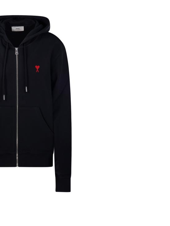 26SS 아미 긴팔 티셔츠 BFUSW435 730 001 BLACK - AMI