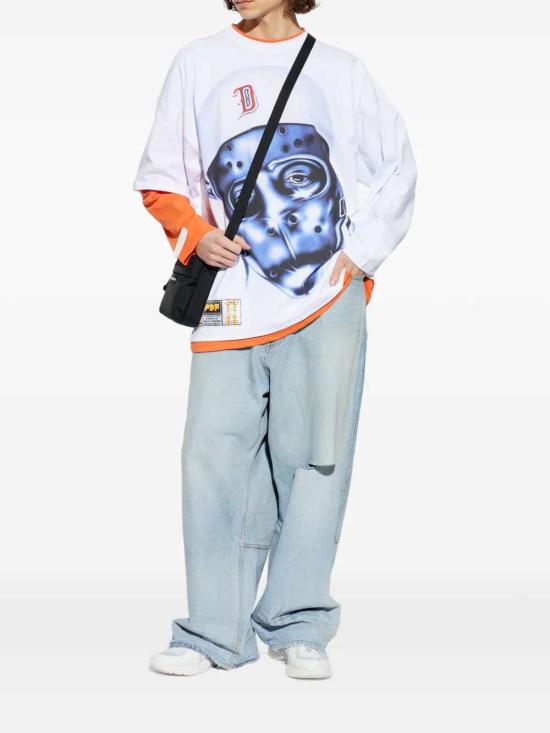 26SS 피디에프 반팔 티셔츠 DFM54043TJ101MASK MASK MASK - PDF