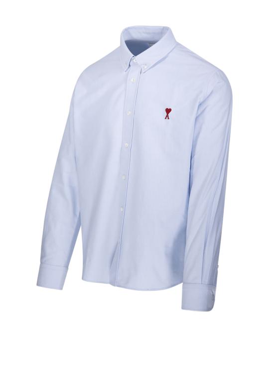 26SS 아미 ADC버튼 다운 셔츠 BFUSH063 CO0031 450 SKY BLUE - AMI