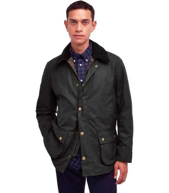 26SS 바버 애쉬비 왁스 자켓 MWX0339 OL71 M Green - BARBOUR