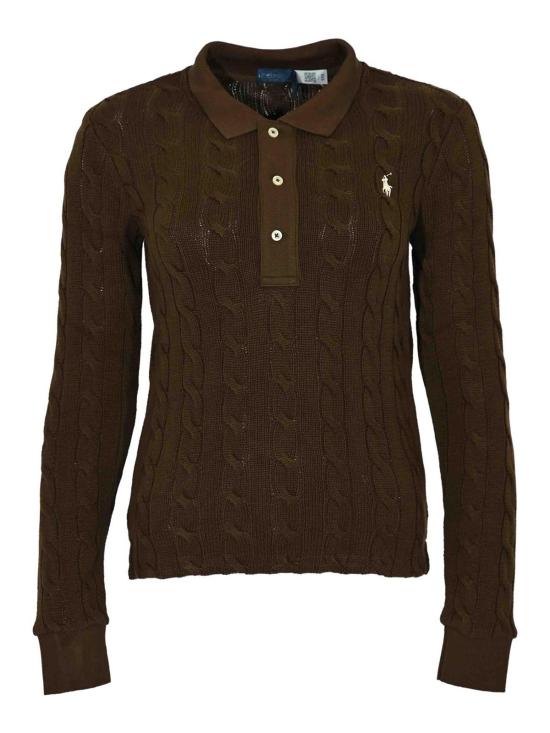 26SS 폴로 랄프로렌 폴로 티셔츠 211959100501 Dark Brown