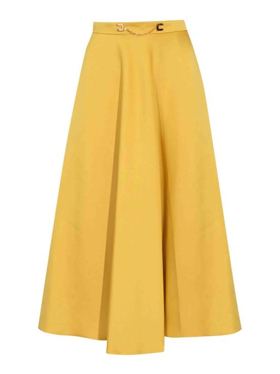 26SS 엘리자베타프랜치 미디 스커트 GO15661E2EV4 Light Yellow