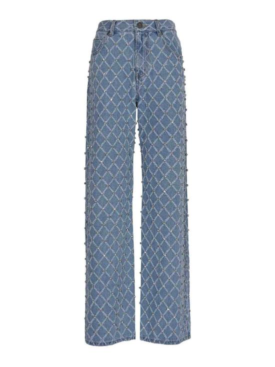 26SS 핑코 스트레이트 팬츠 101733A32NPJE Blue