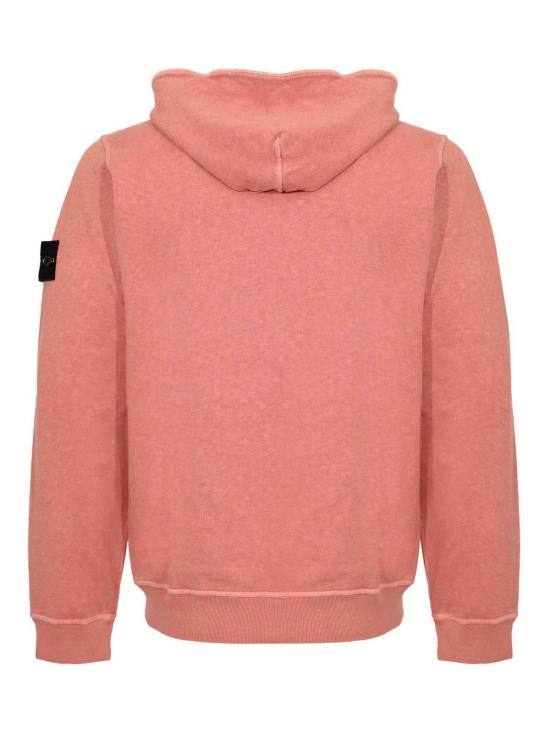 26SS 스톤 아일랜드 후드 티셔츠 6100032S0060V018G Pink - STONE ISLAND