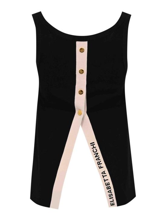 26SS 엘리자베타프랜치 민소매 티셔츠 TK72S61E2685 Multicolour - ELISABETTA FRANCHI