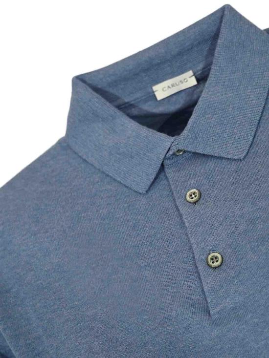 26SS 카루소 폴로 티셔츠 MK56YPOLO7002570150 Dark Wash - CARUSO