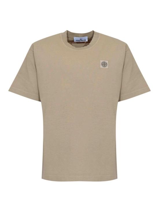 26SS 스톤 아일랜드 반팔 티셔츠 2100030S0115V009A Camel