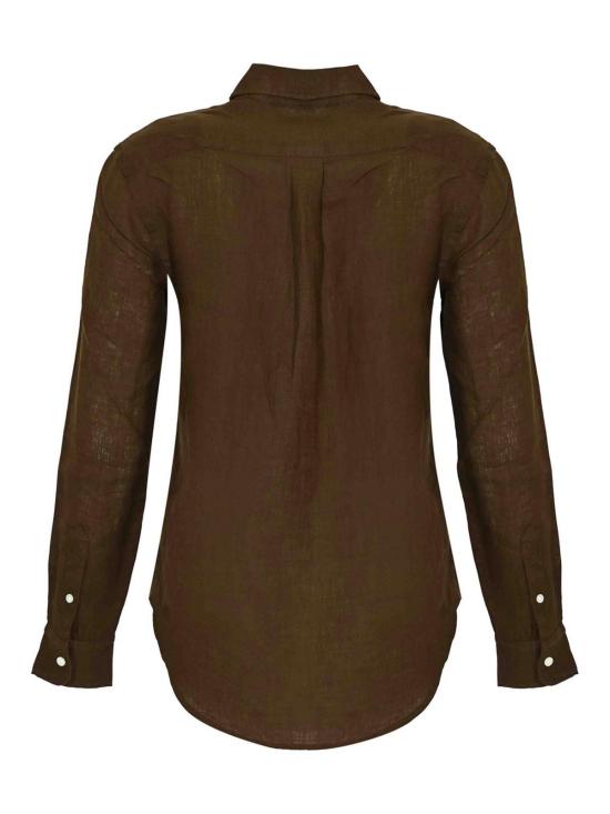 26SS 폴로 랄프로렌 폴로 티셔츠 211970730508 Dark Brown - POLO RALPH LAUREN