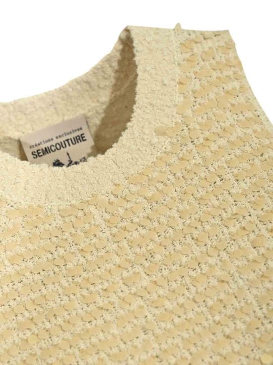 26SS 세미쿠튀르 민소매 티셔츠 Y6SG01PLT09 Multicolour - SEMI-COUTURE