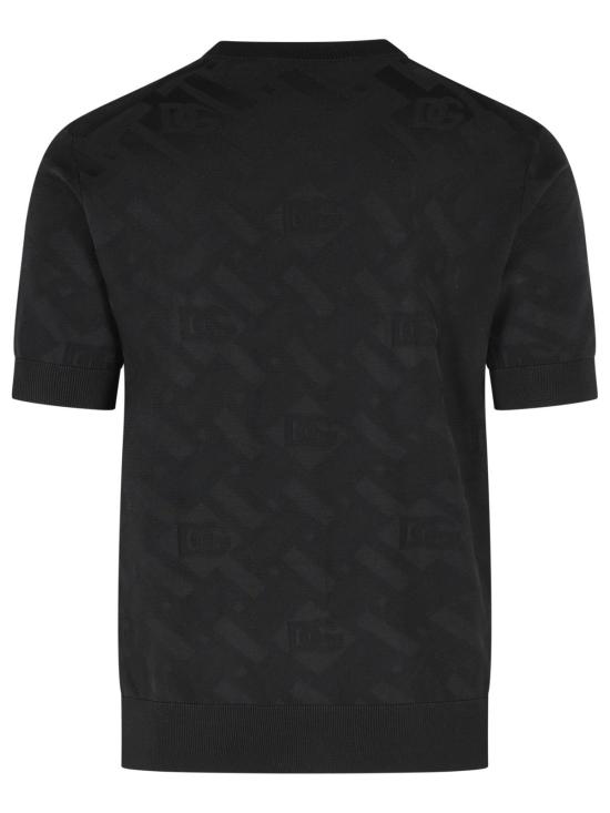 26SS 돌체앤가바나 스웨터 GXX03T JBSOCN0000 Black - DOLCE & GABBANA