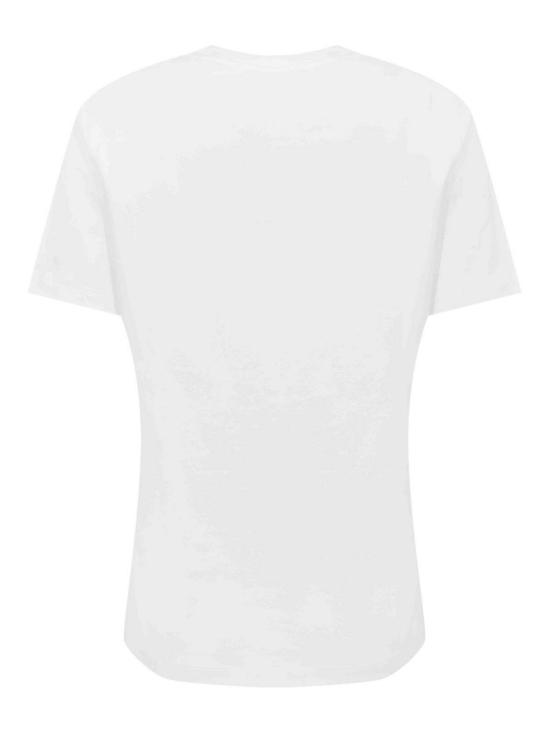 26SS 엘리자베타프랜치 반팔 티셔츠 MA68P61E2270 White - ELISABETTA FRANCHI