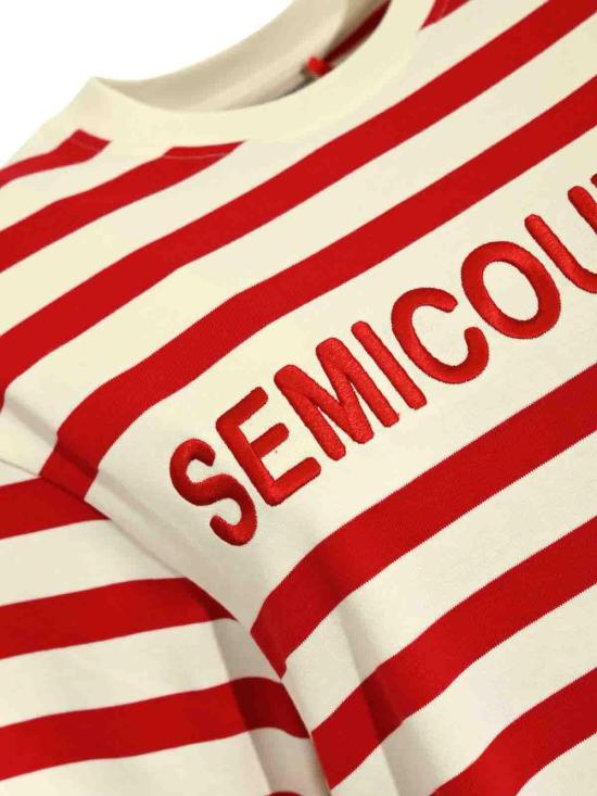 26SS 세미쿠튀르 반팔 티셔츠 Y6SJ09RG108 Multicolour - SEMI-COUTURE