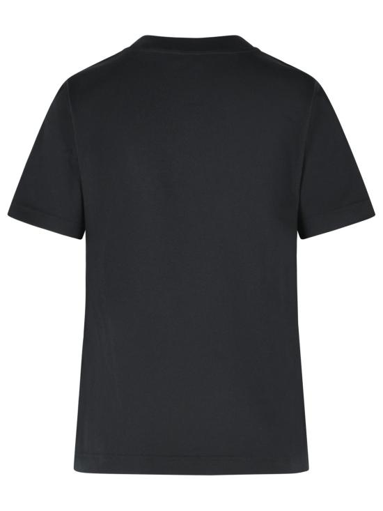 26SS 버버리 로고 코튼 티셔츠 8118977A1189 Black - BURBERRY