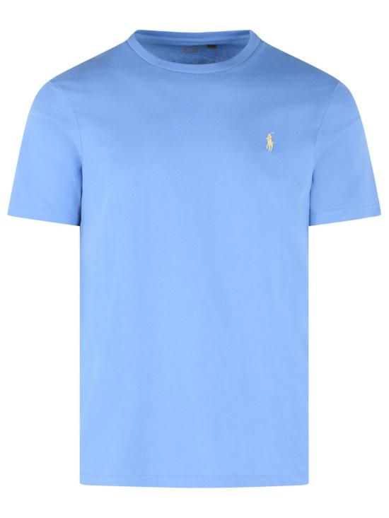 26SS 폴로 랄프로렌 포니로고 자수 반팔 티셔츠 710671438454 Light Blue