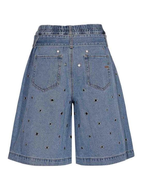 26SS 핑코 숏팬츠 106258A32OPJD Denim - PINKO