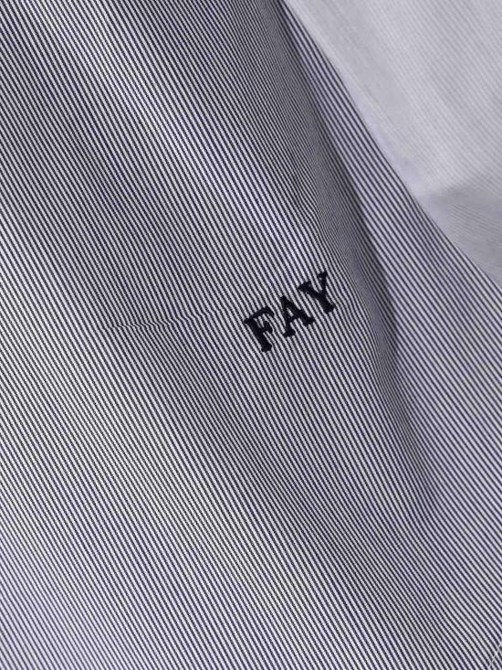 25FW 페이 긴팔 셔츠 NCMA151259SXPUU807 Blue - FAY