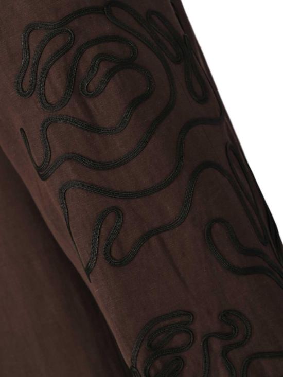 26SS 리비아나 콘티 스트레이트 팬츠 F6SL94W180 Dark Brown - LIVIANA CONTI