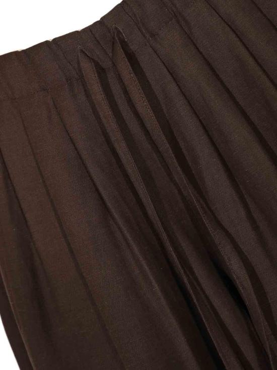 26SS 리비아나 콘티 팔라초 팬츠 F6SL75W180 Dark Brown - LIVIANA CONTI