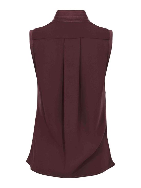 26SS 엘리자베타프랜치 민소매 티셔츠 CA13461E2644 Brown - ELISABETTA FRANCHI