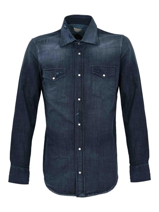 25FW 사르토리오 데님 셔츠 TEXAS400B Denim